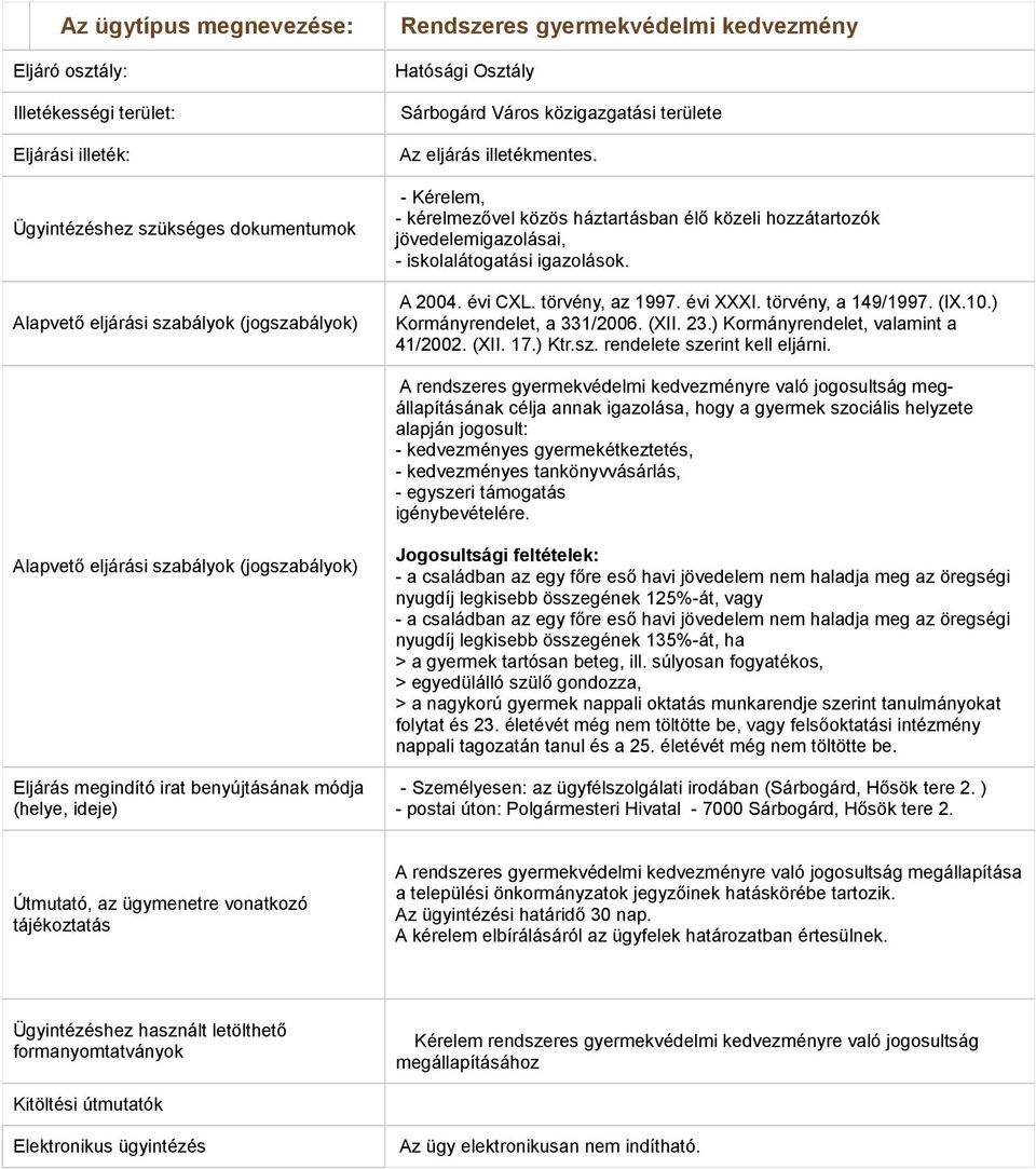 - Kérelem, - kérelmezővel közös háztartásban élő közeli hozzátartozók jövedelemigazolásai, - iskolalátogatási igazolások. A 2004. évi CXL. törvény, az 1997. évi XXXI. törvény, a 149/1997. (IX.10.