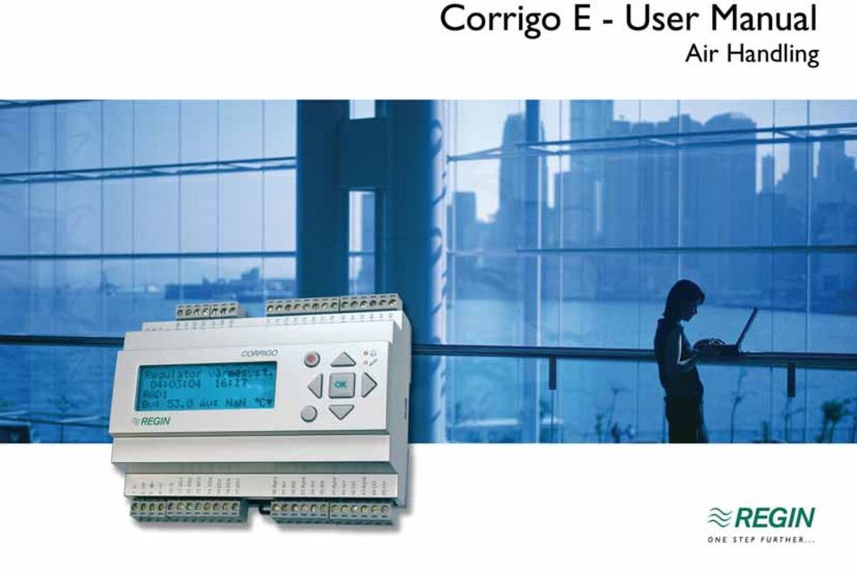 CORRIGO E Szellőzés verzió Kezelési Leírás A CORRIGO E-ről általánosságban  Telepítés és bekötés Beüzemelés - PDF Free Download