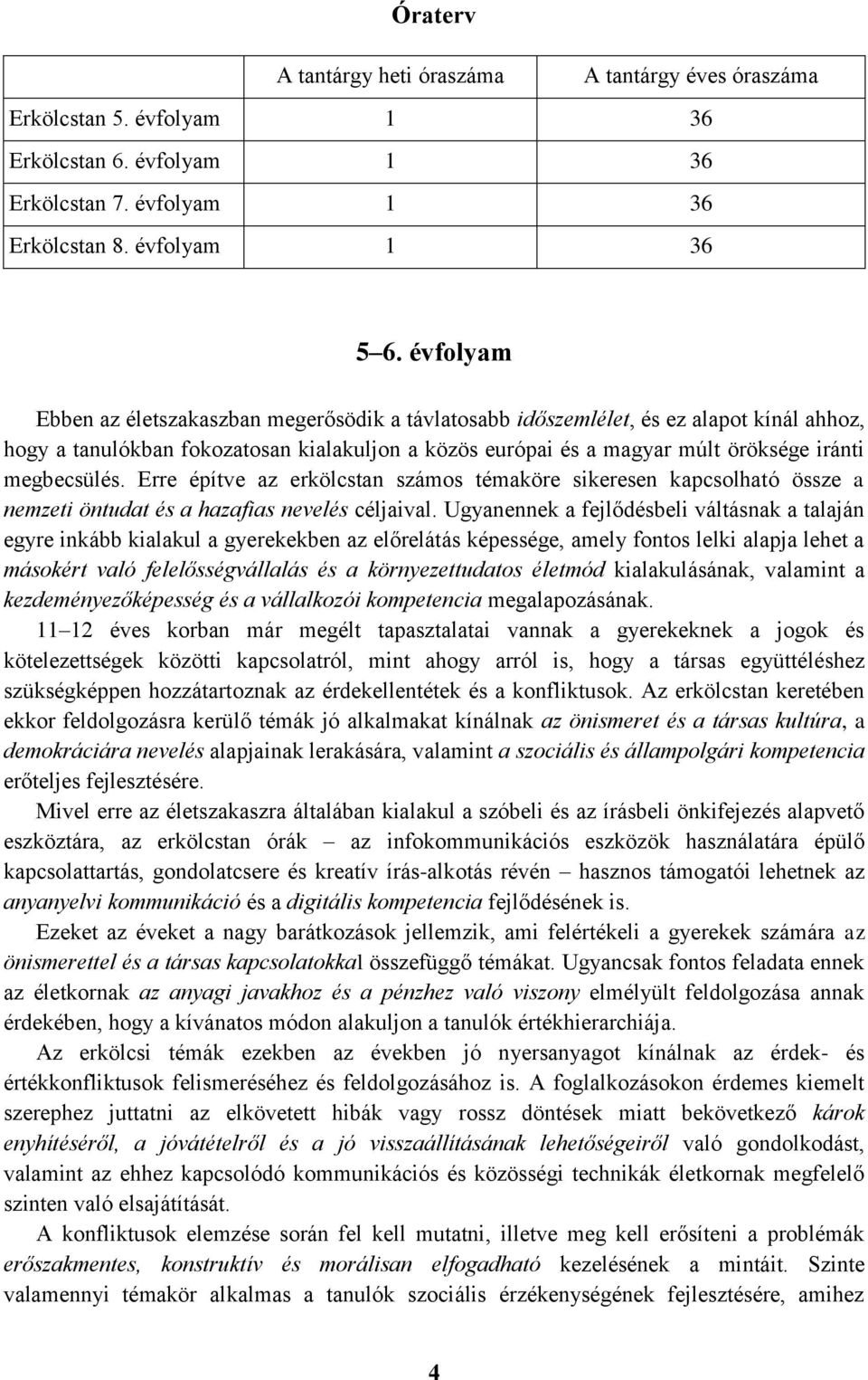 megbecsülés. Erre építve az erkölcstan számos témaköre sikeresen kapcsolható össze a nemzeti öntudat és a hazafias nevelés val.