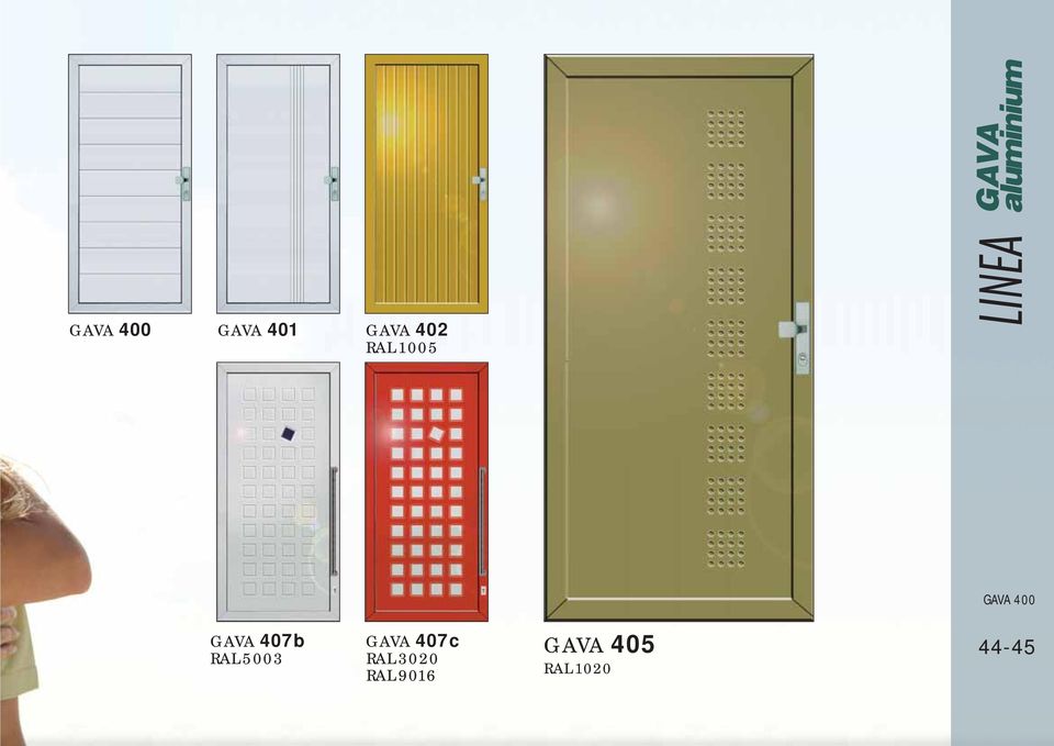 GAVA 407 b RAL 5003 GAVA 407 c RAL