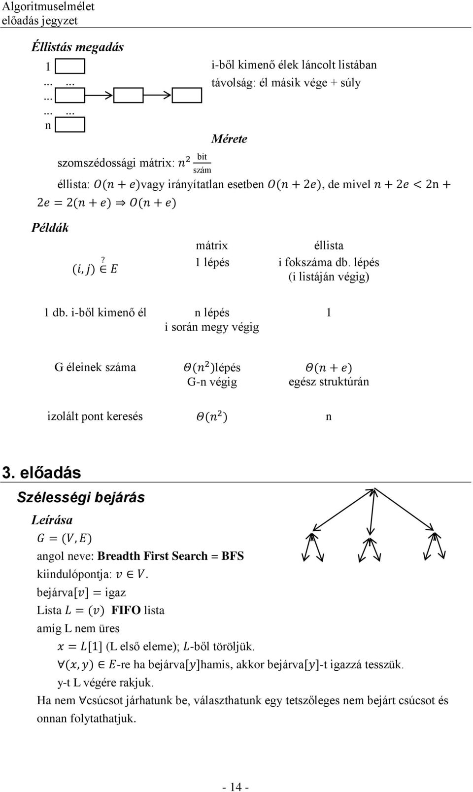 Tartalomjegyzék. Algoritmuselmélet előadás jegyzet - PDF Ingyenes letöltés