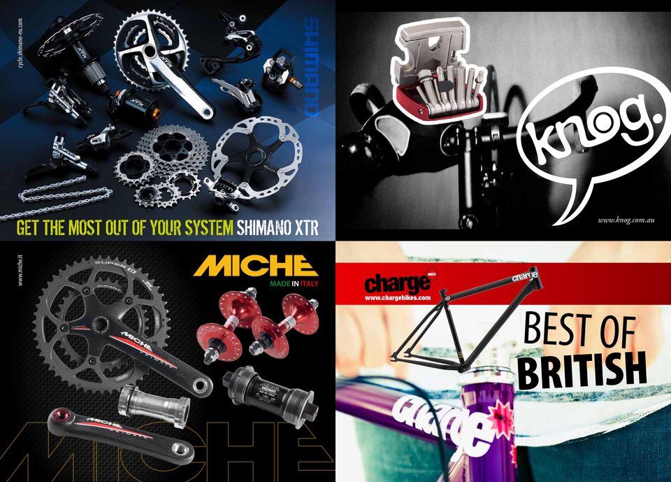 shimano xtr Made in italy www.knog.