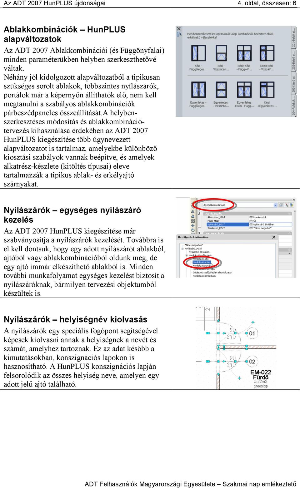 párbeszédpaneles összeállítását.