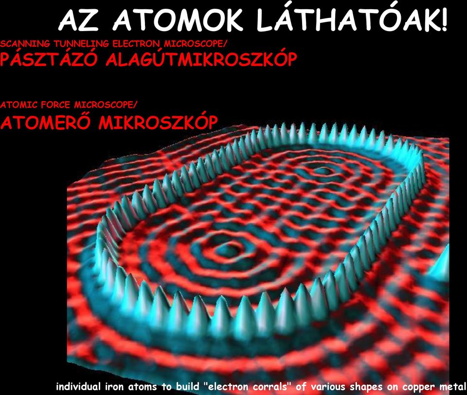 ALAGÚTMIKROSZKÓP ATOMIC FORCE MICROSCOPE/ ATOMERŐ