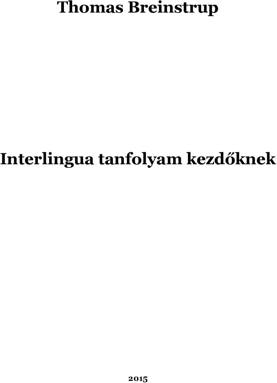 Interlingua