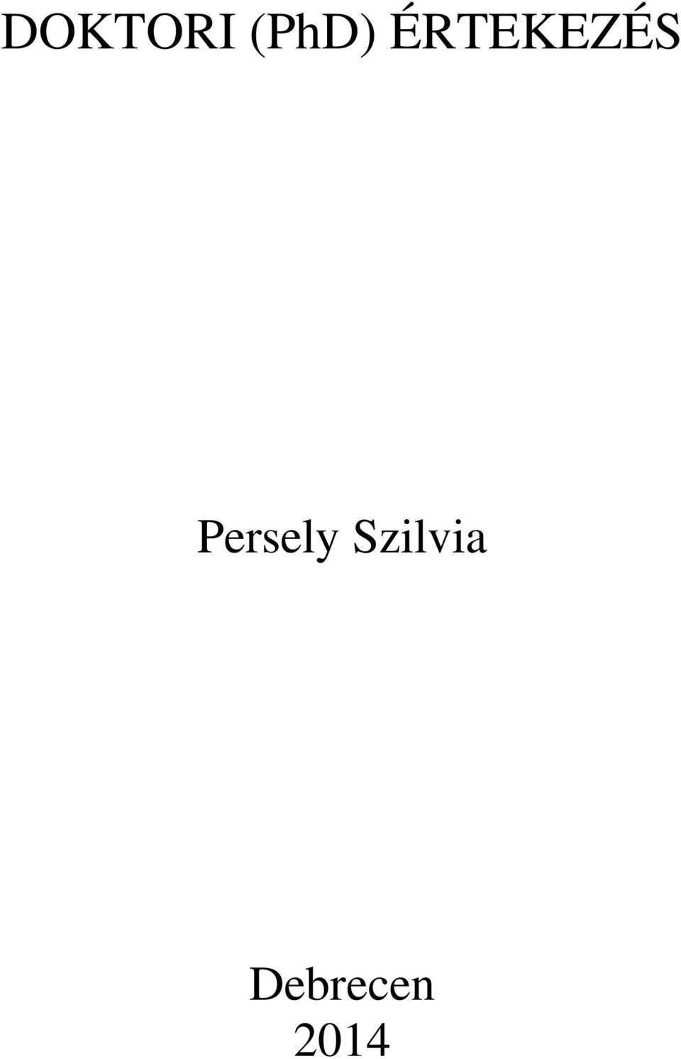 Persely