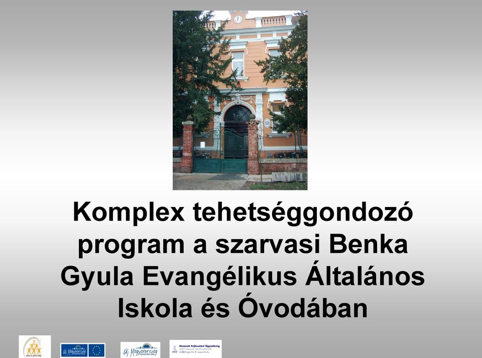 Benka Gyula Evangélikus