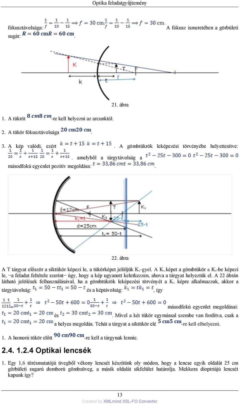 Fizikai példatár 1. Optika feladatgyűjtemény Csordásné Marton, Melinda -  PDF Free Download