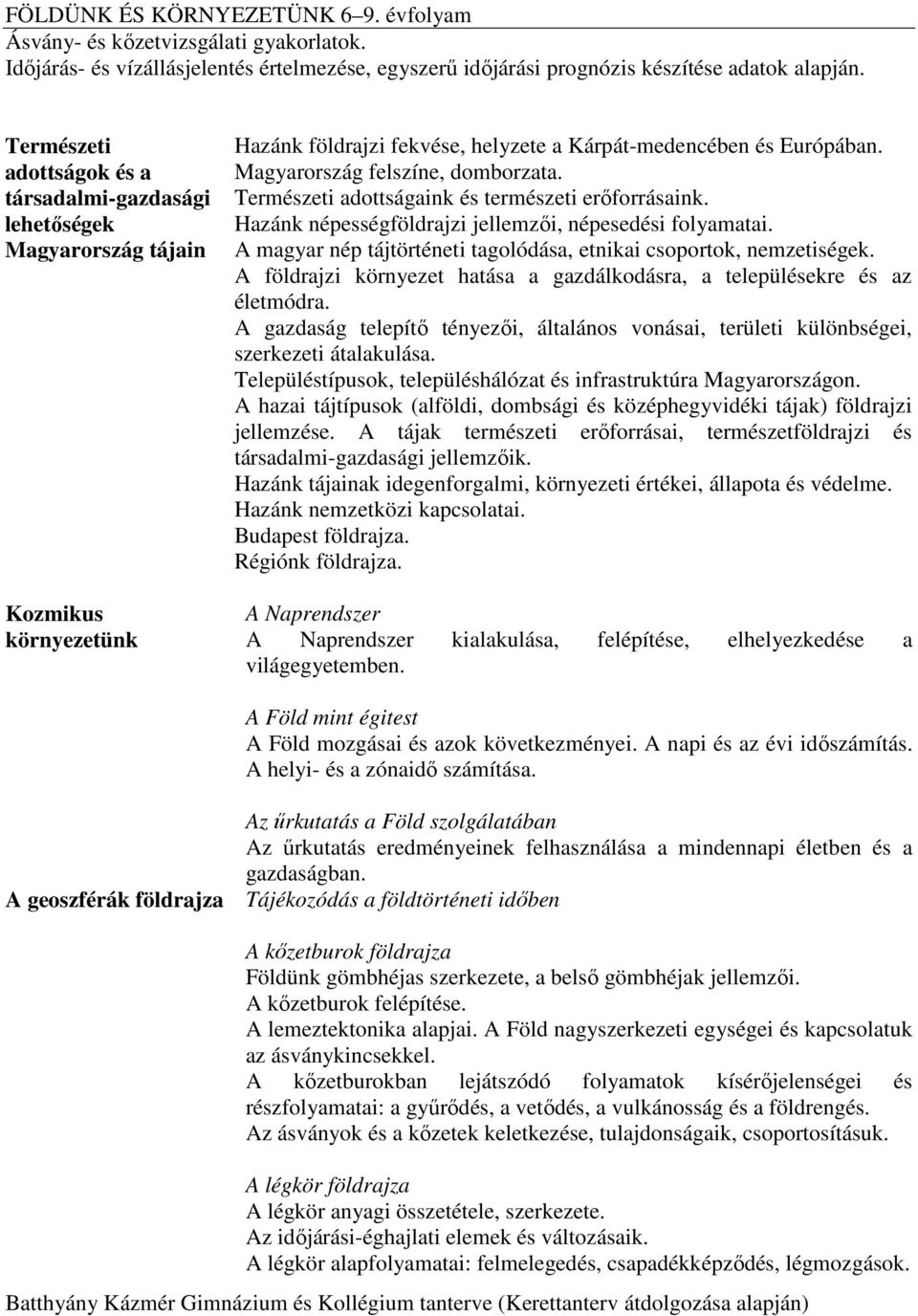 Magyarország felszíne, domborzata. Természeti adottságaink és természeti erőforrásaink. Hazánk népességföldrajzi jellemzői, népesedési folyamatai.