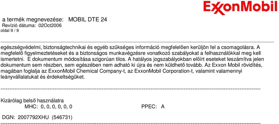 A hatályos jogszabályokban elıírt eseteket leszámítva jelen dokumentum sem részben, sem egészében nem adható ki újra és nem küldhetı tovább.