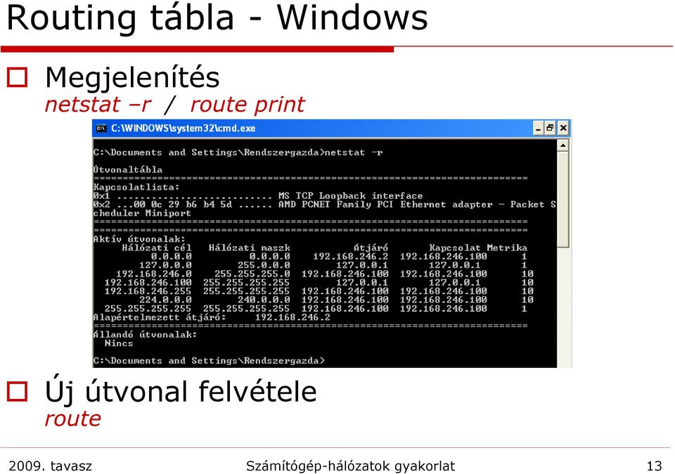 print Új útvonal felvétele route