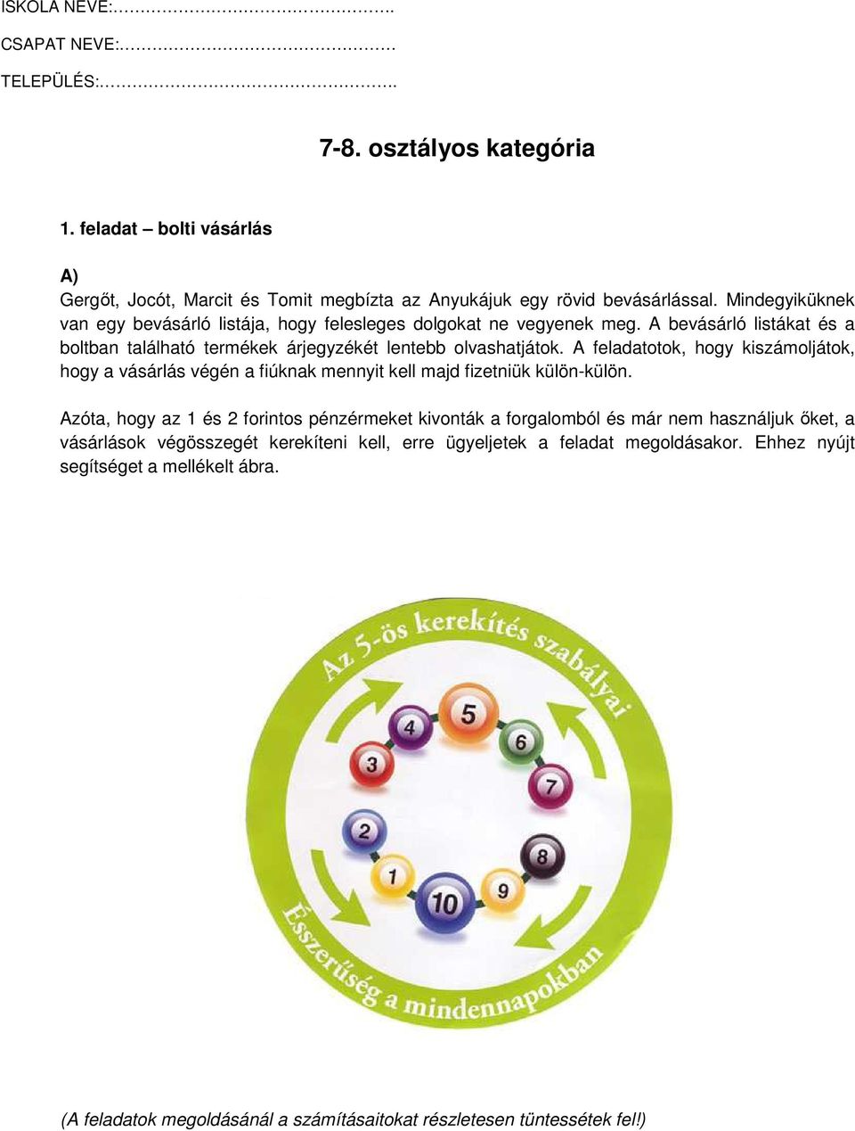 7-8. osztályos kategória - PDF Ingyenes letöltés