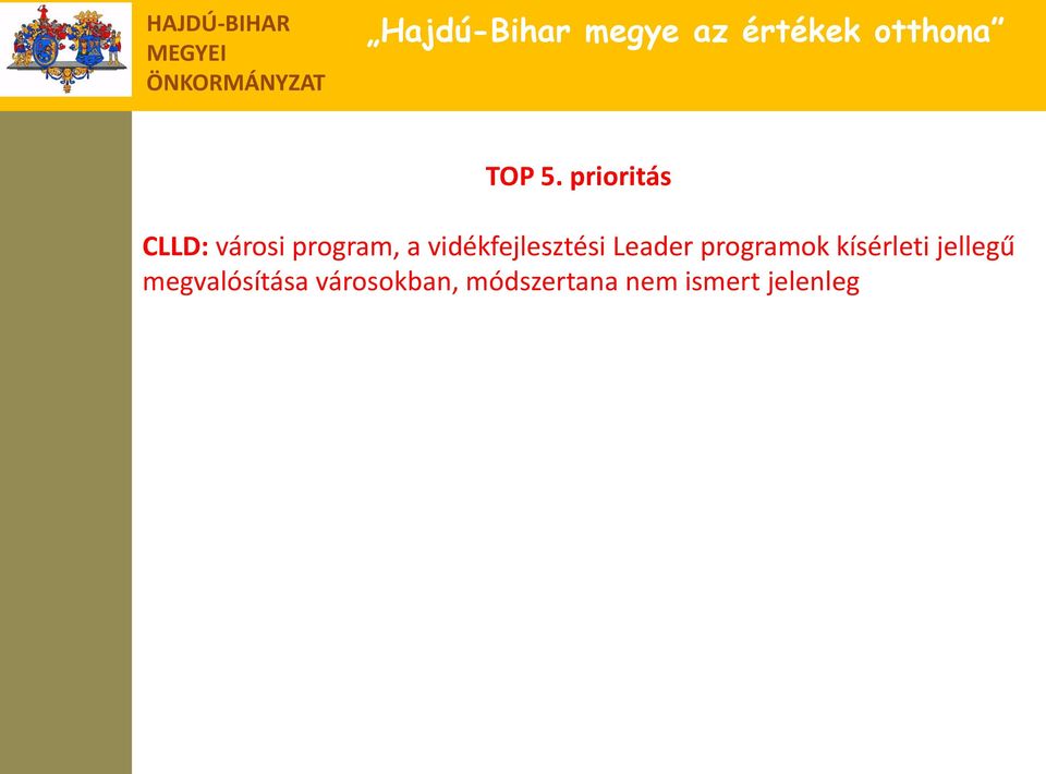 vidékfejlesztési Leader programok