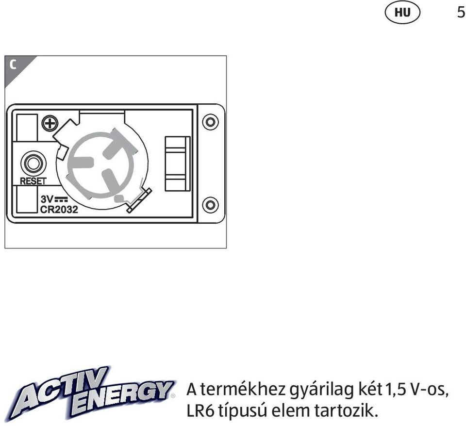 1,5 V-os, LR6