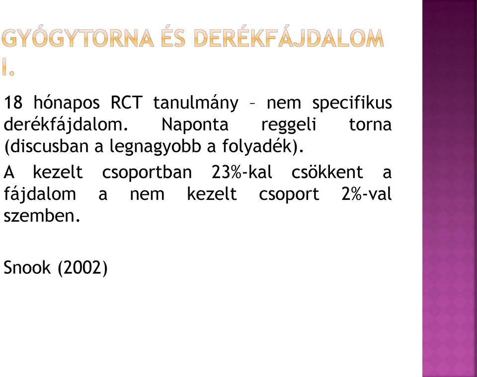 Naponta reggeli torna (discusban a legnagyobb a