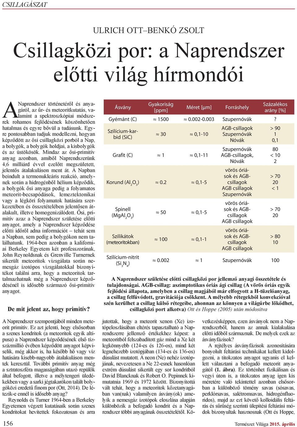 Egyre pontosabban tudjuk modellezni, hogyan képz dött az si csillagközi porból a Nap, a bolygók, a bolygók holdjai, a kisbolygók és az üstökösök.