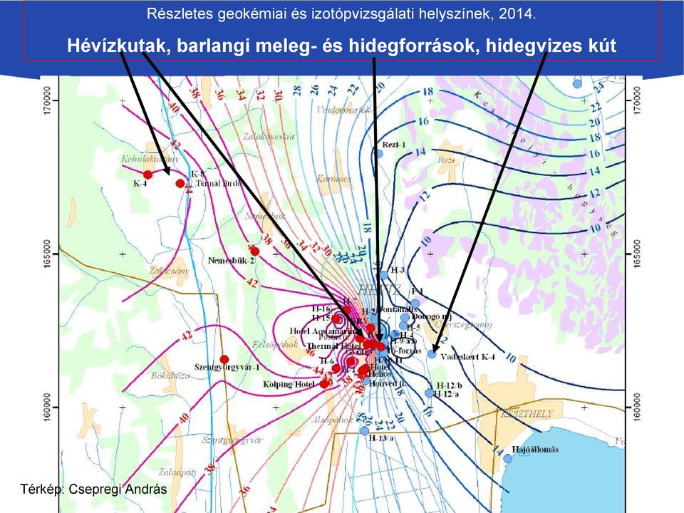 Hévízkutak, barlangi meleg- és