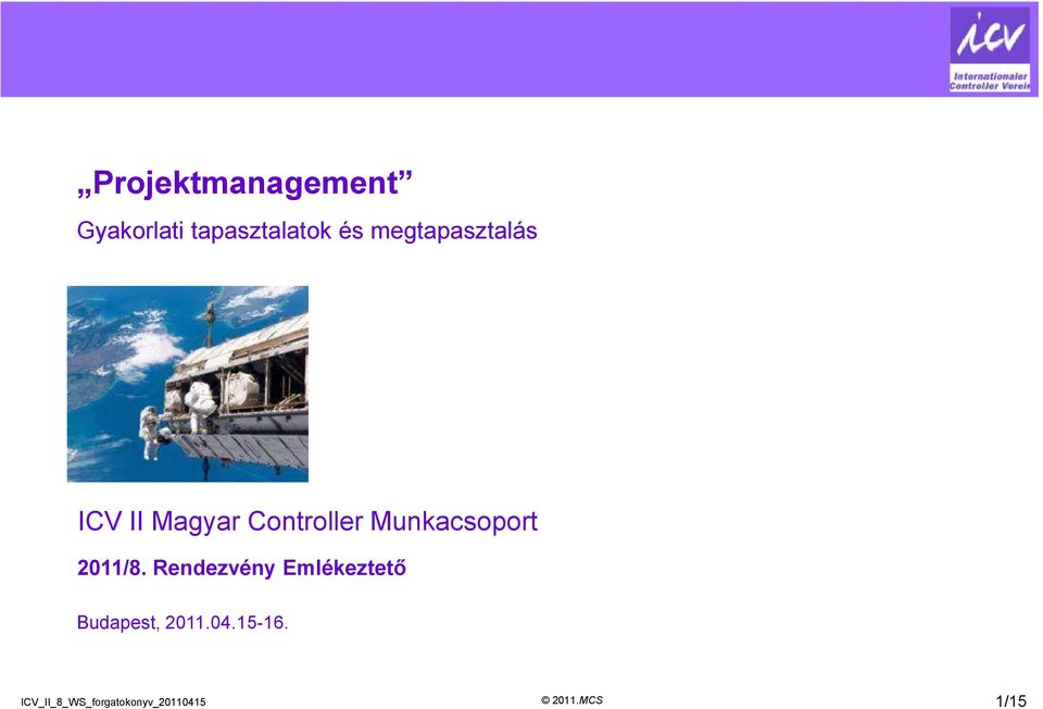 Munkacsoport 2011/8.