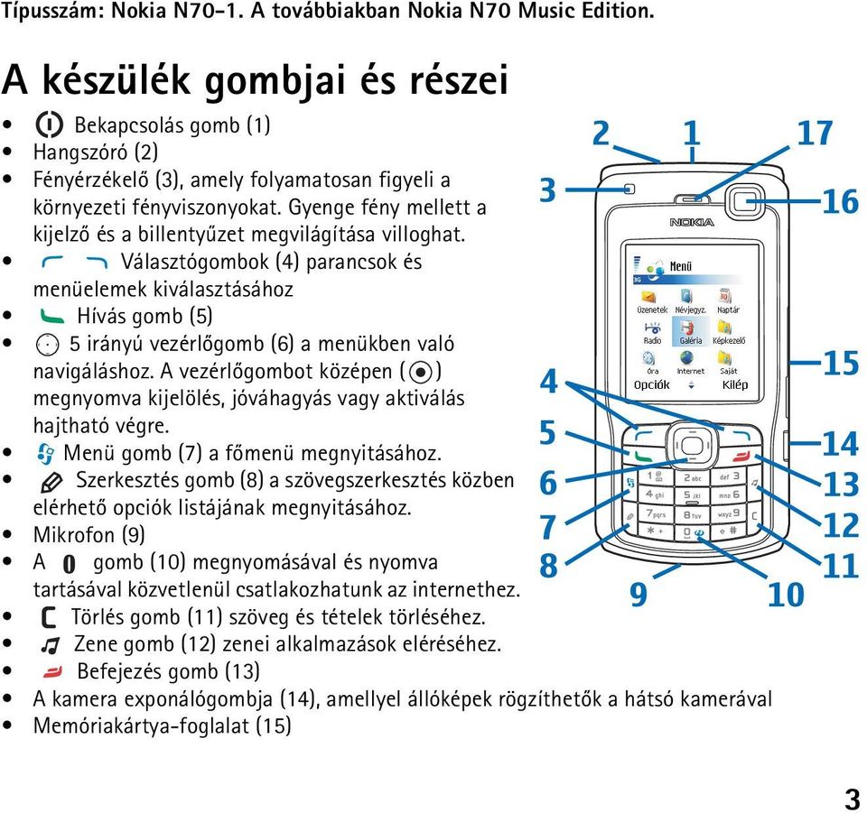 Gyenge fény mellett a kijelzõ és a billentyûzet megvilágítása villoghat.