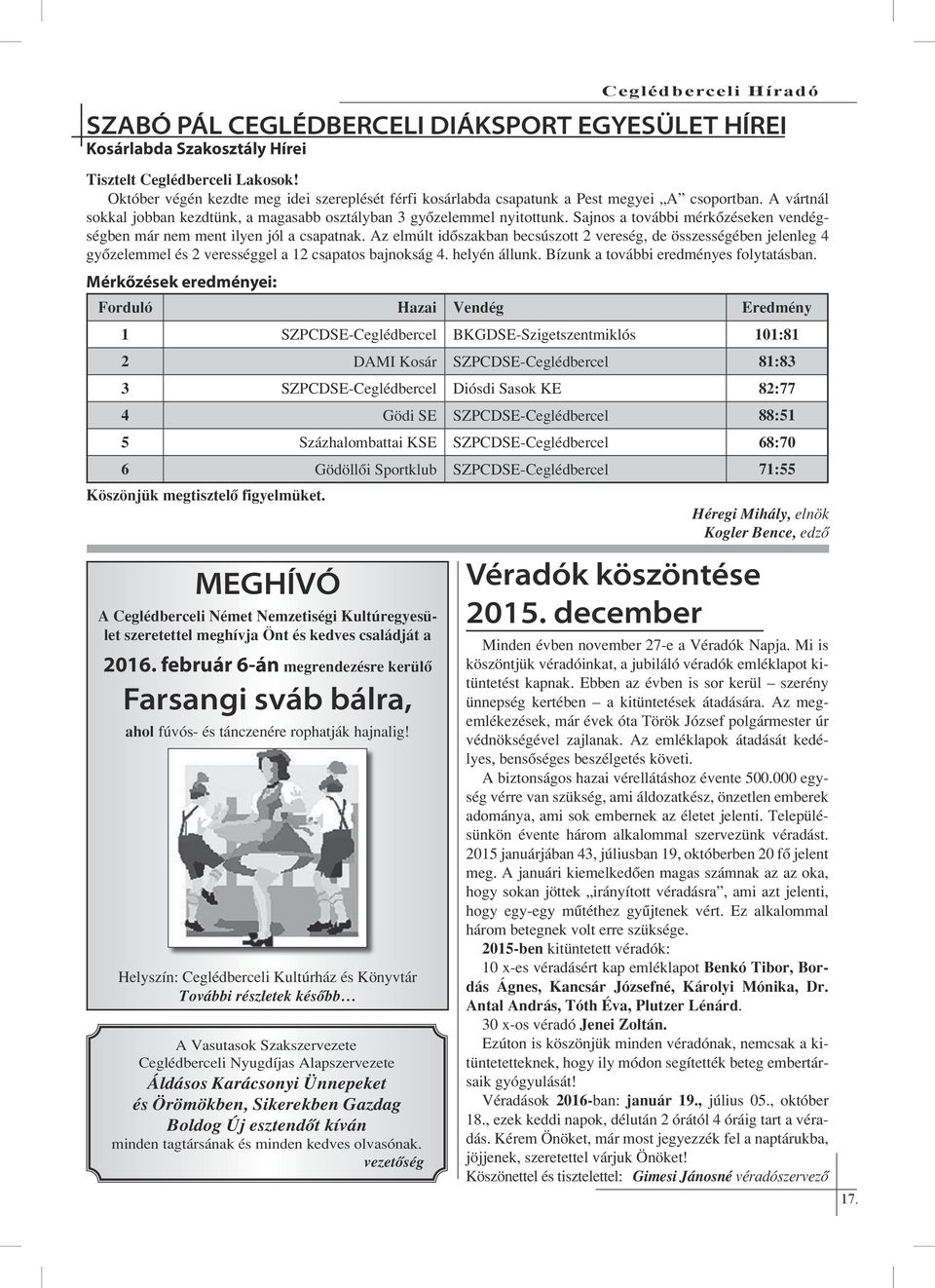 Sajnos a további mérkőzéseken vendégségben már nem ment ilyen jól a csapatnak.