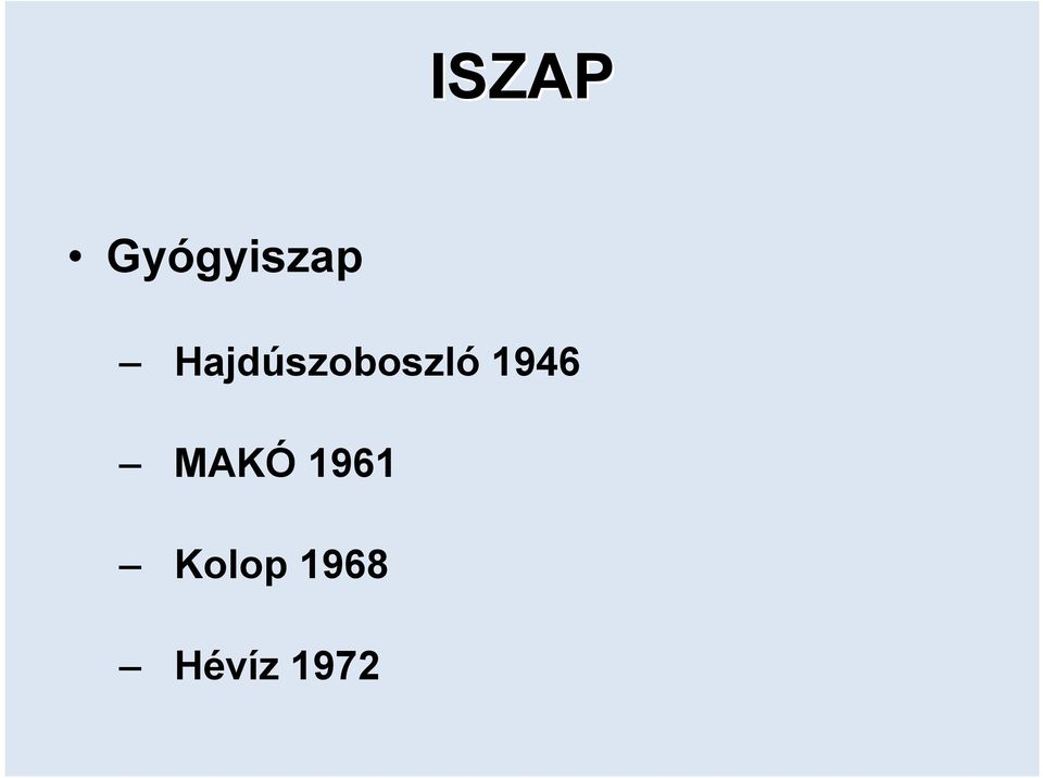 1946 MAKÓ 1961