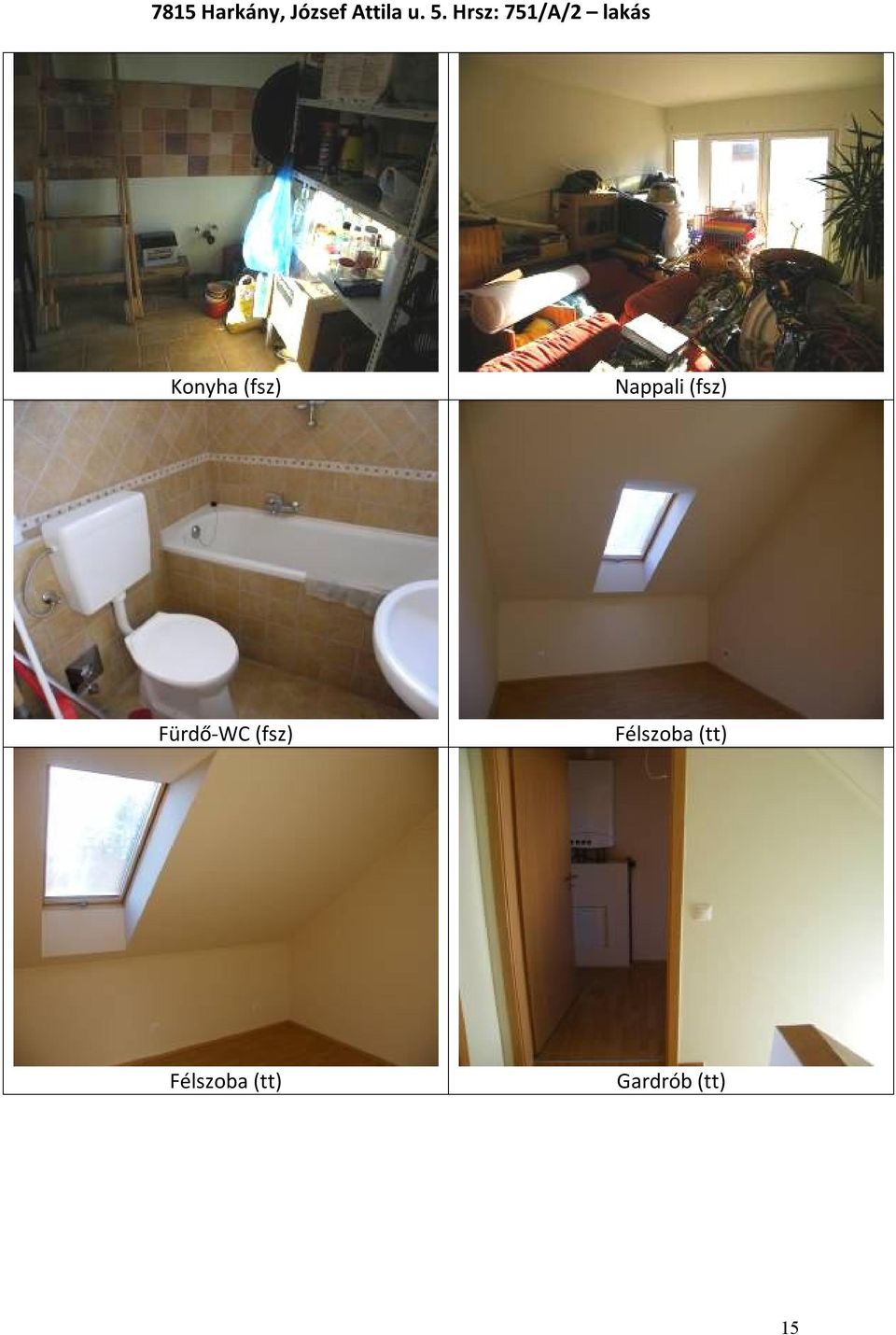Nappali (fsz) Fürdő-WC (fsz)