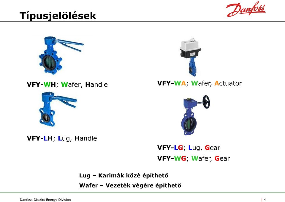 VFY-WG; Wafer, Gear Lug Karimák közé építhető Wafer