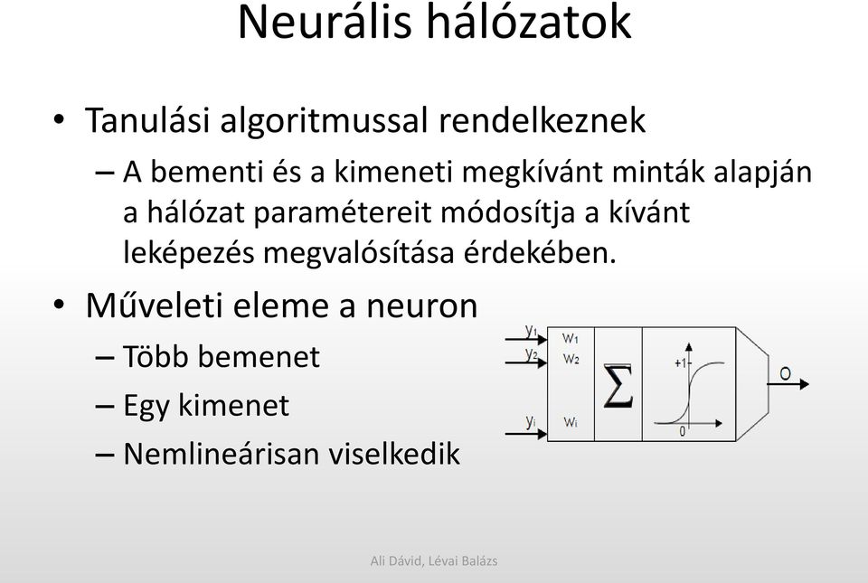 paramétereit módosítja a kívánt leképezés megvalósítása