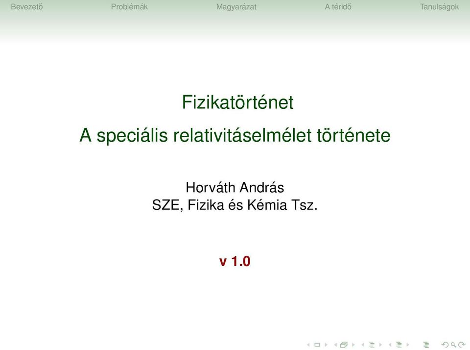 relativitáselmélet