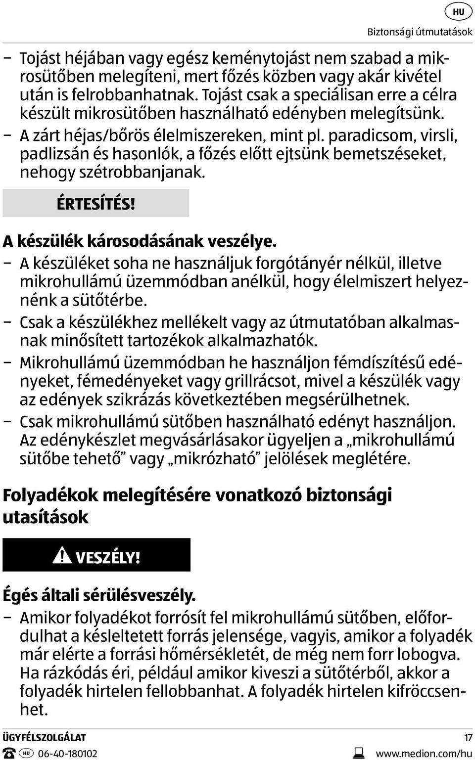 Használati útmutató 4 AZ 1-BEN ROZSDAMENTES ACÉL MIKROHULLÁMÚ SÜTŐ.  Felhasználóbarát útmutató ID: # PDF Ingyenes letöltés