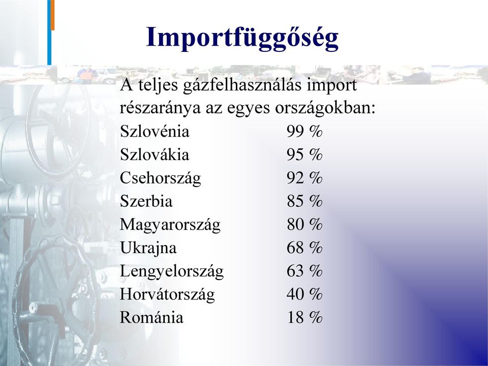 Szlovákia 95 % Csehország 92 % Szerbia 85 %