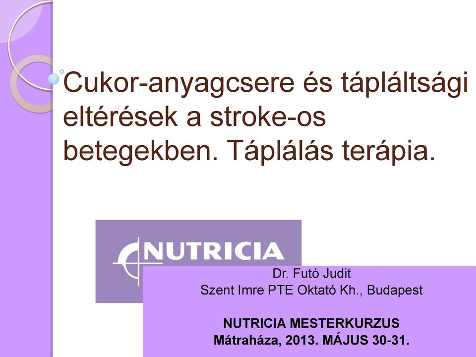 Futó Judit Szent Imre PTE Oktató Kh.