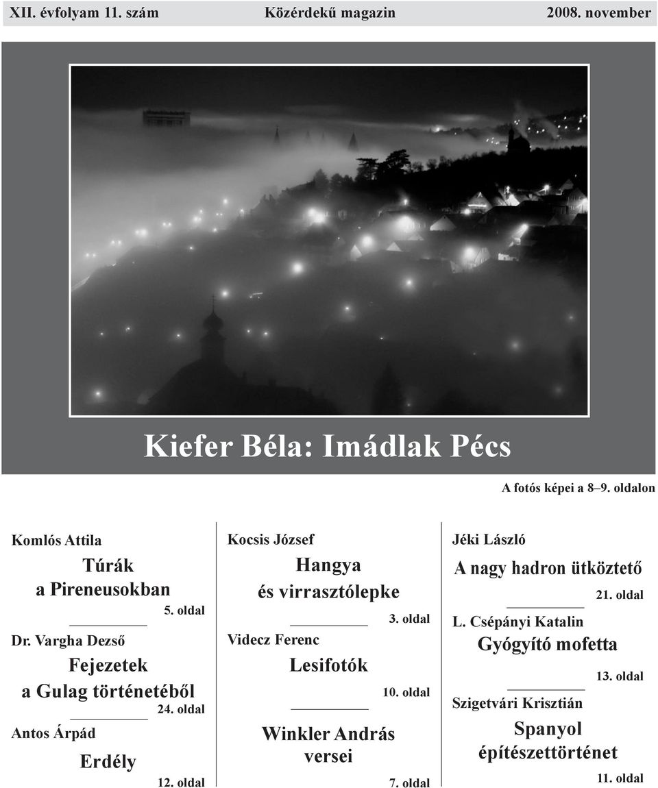 Kiefer Béla: Imádlak Pécs - PDF Free Download