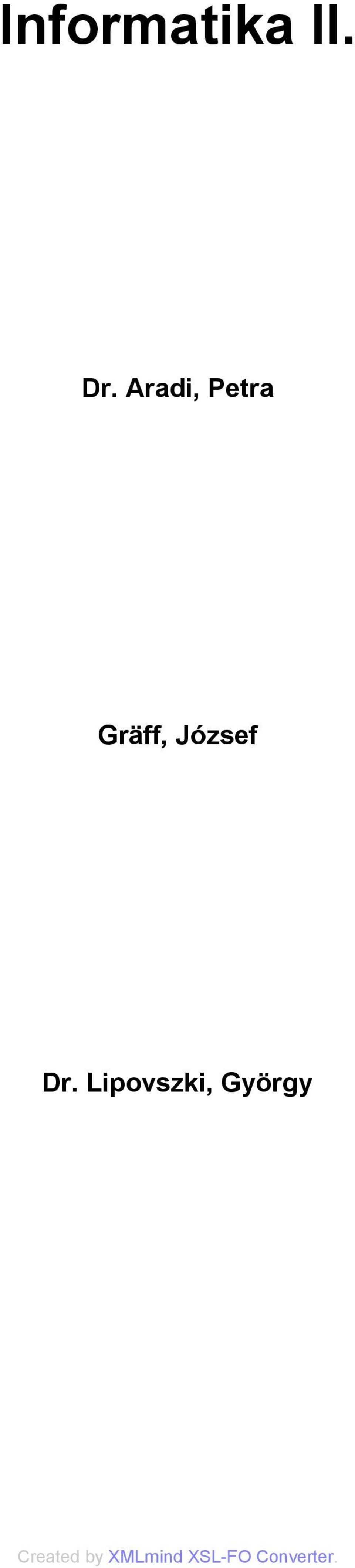 Gräff, József Dr.