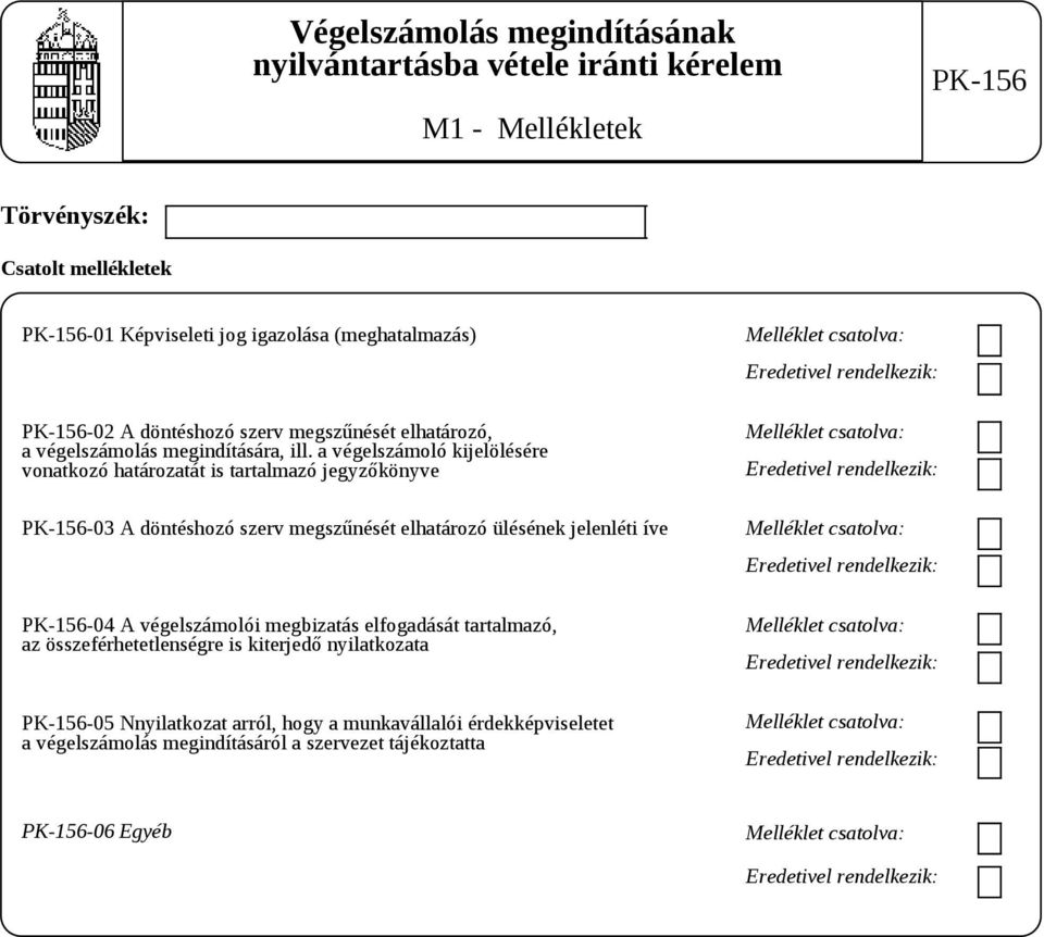 a végelszámoló kijelölésére vonatkozó határozatát is tartalmazó jegyzőkönyve -03 A döntéshozó szerv megszűnését elhatározó ülésének