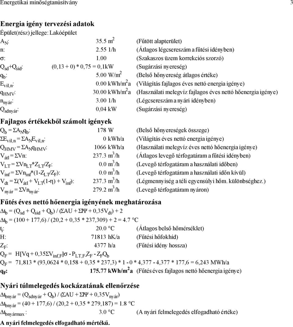 Energetikai minőségtanúsítvány összesítő - PDF Free Download