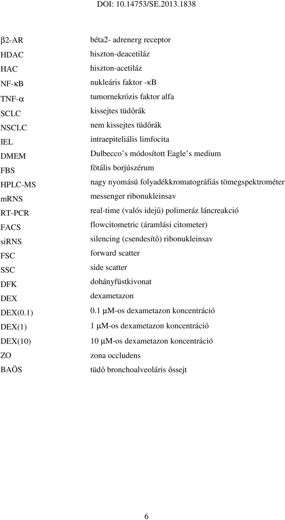 limfocita Dulbecco s módosított Eagle s medium fötális borjúszérum nagy nyomású folyadékkromatográfiás tömegspektrométer messenger ribonukleinsav real-time (valós idejű) polimeráz láncreakció