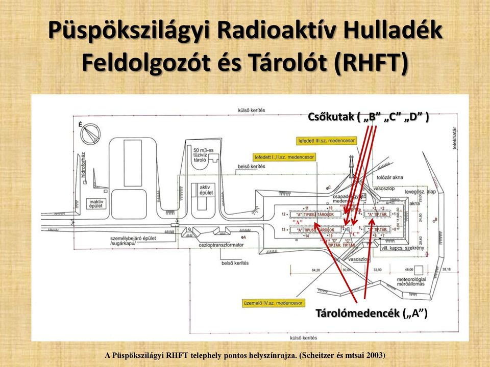 D ) Tárolómedencék ( A ) A Püspökszilágyi