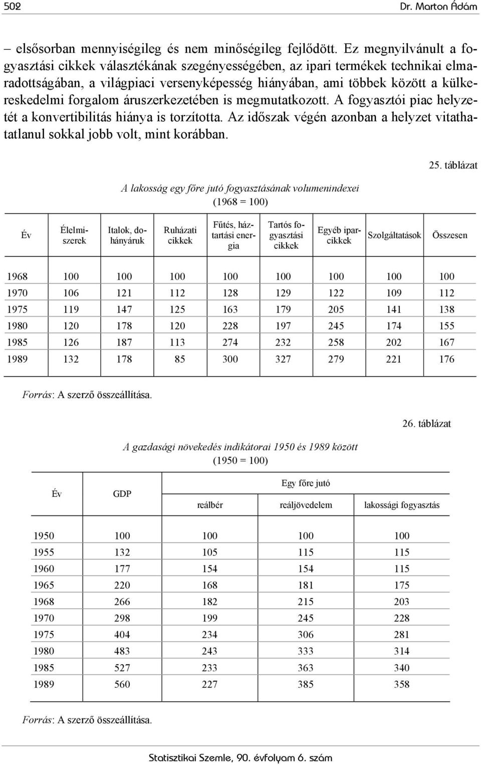 forgalom áruszerkezetében is megmutatkozott. A fogyasztói piac helyzetét a konvertibilitás hiánya is torzította. Az időszak végén azonban a helyzet vitathatatlanul sokkal jobb volt, mint korábban.