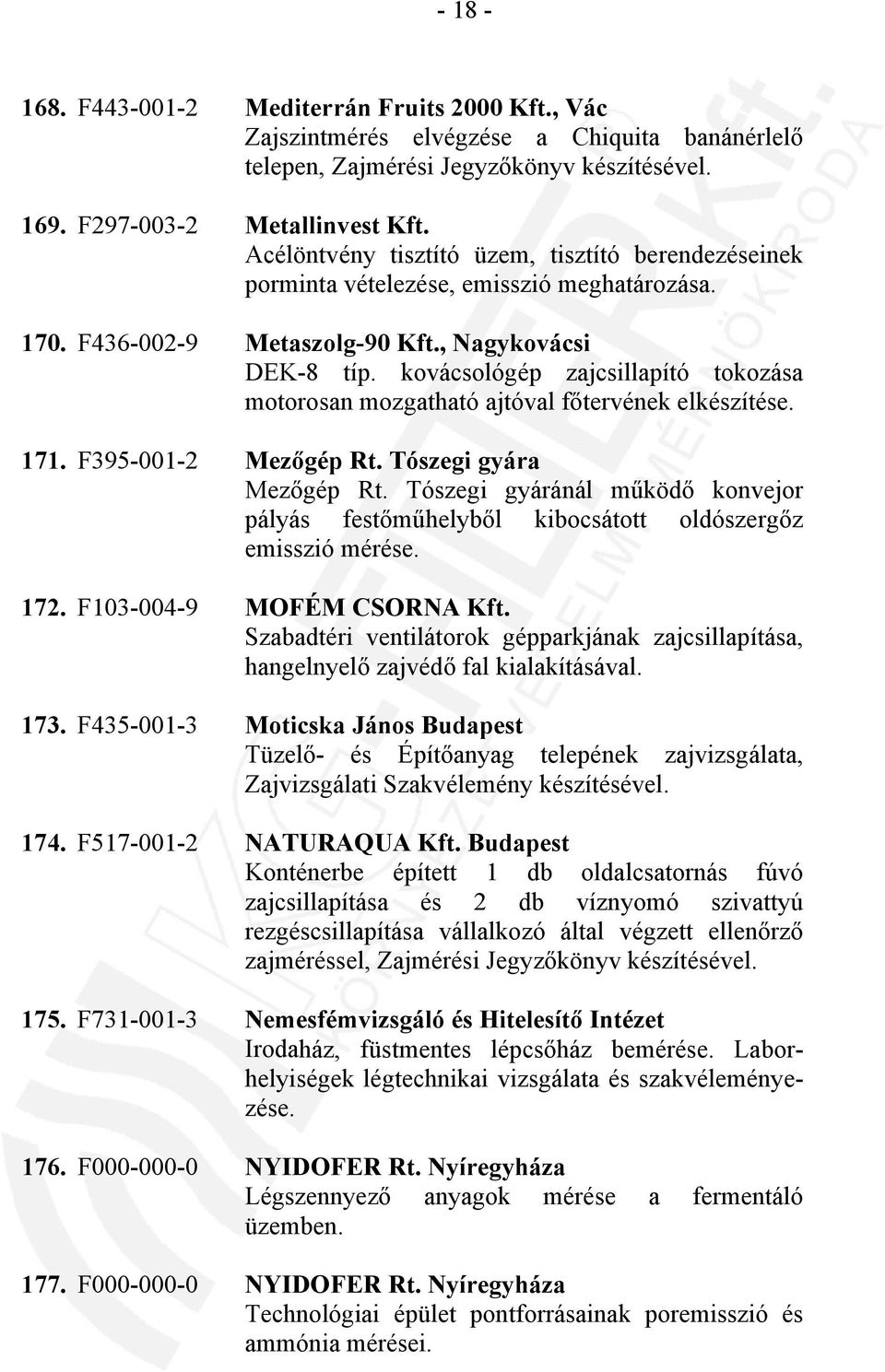 kovácsológép zajcsillapító tokozása motorosan mozgatható ajtóval főtervének elkészítése. 171. F395-001-2 Mezőgép Rt. Tószegi gyára Mezőgép Rt.