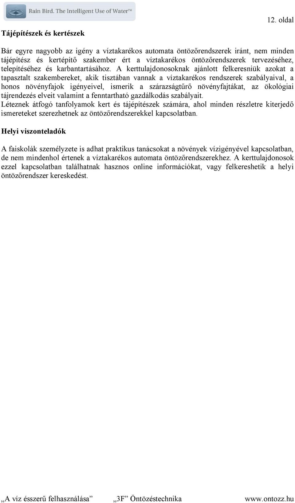 karbantartásához.