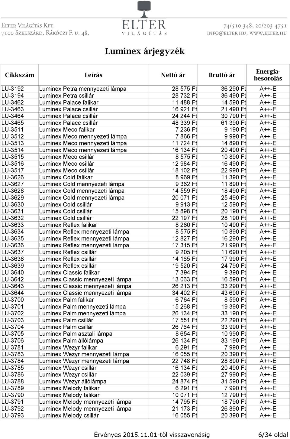 Ft A++-E LU-3512 Luminex Meco mennyezeti lámpa 7 866 Ft 9 990 Ft A++-E LU-3513 Luminex Meco mennyezeti lámpa 11 724 Ft 14 890 Ft A++-E LU-3514 Luminex Meco mennyezeti lámpa 16 134 Ft 20 490 Ft A++-E
