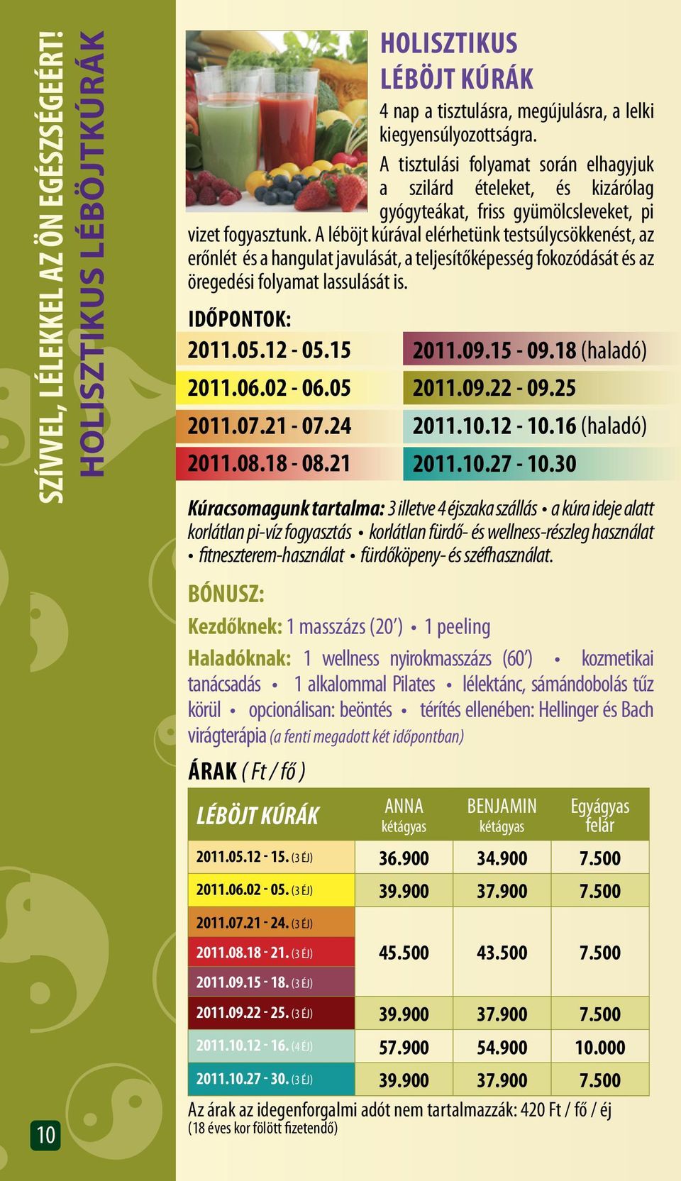 Program HÉVÍZ 2011 / II. - PDF Ingyenes letöltés