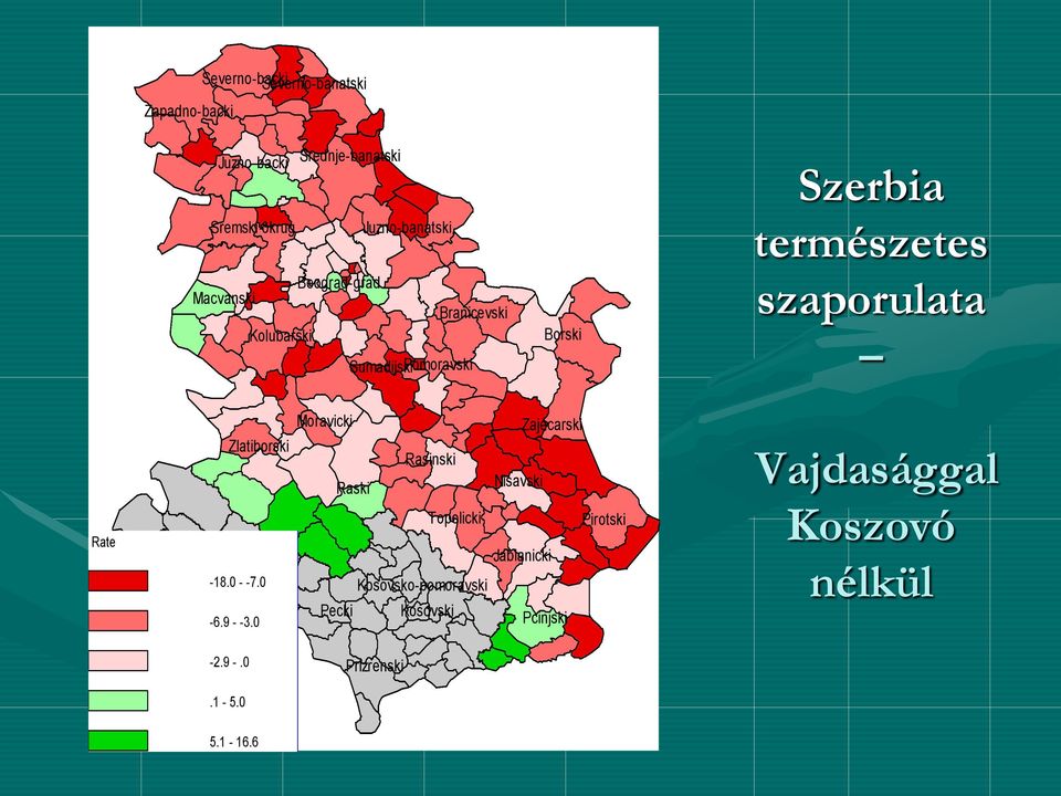 Rate Zlatiborski Montenegro -18.0 - -7.0-6.9 - -3.