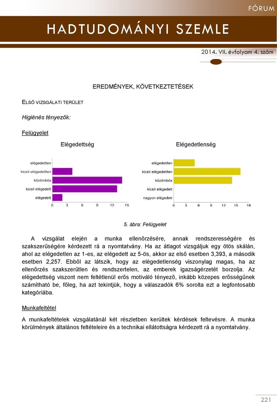 Ebből az látszik, hogy az elégedetlenség viszonylag magas, ha az ellenőrzés szakszerűtlen és rendszertelen, az emberek igazságérzetét borzolja.