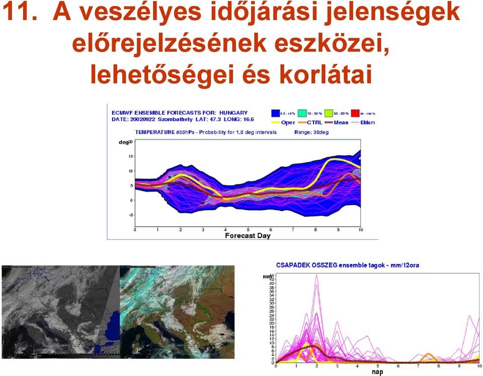 előrejelzésének