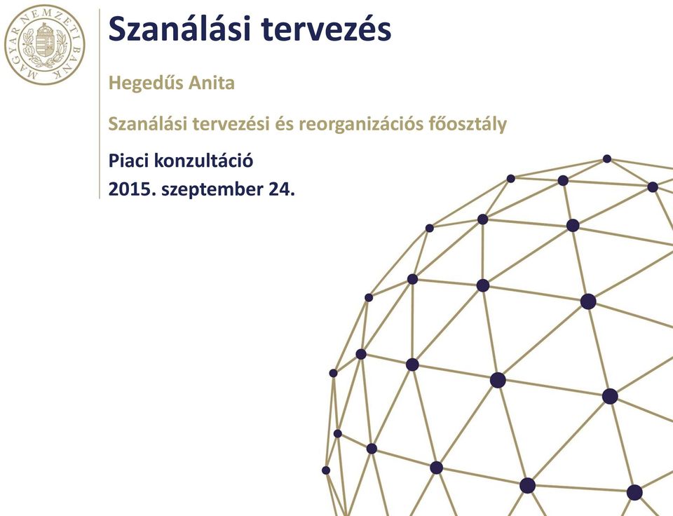 reorganizációs főosztály