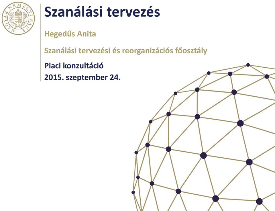 reorganizációs főosztály