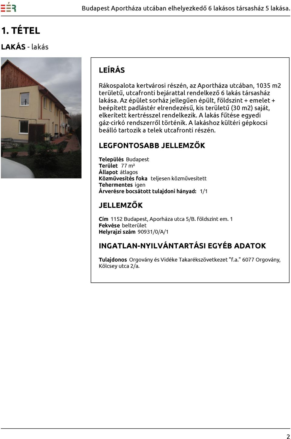 utca 5/B. földszint em.