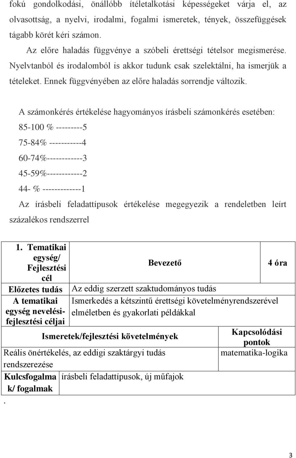 Ennek függvényében az előre haladás sorrendje változik.